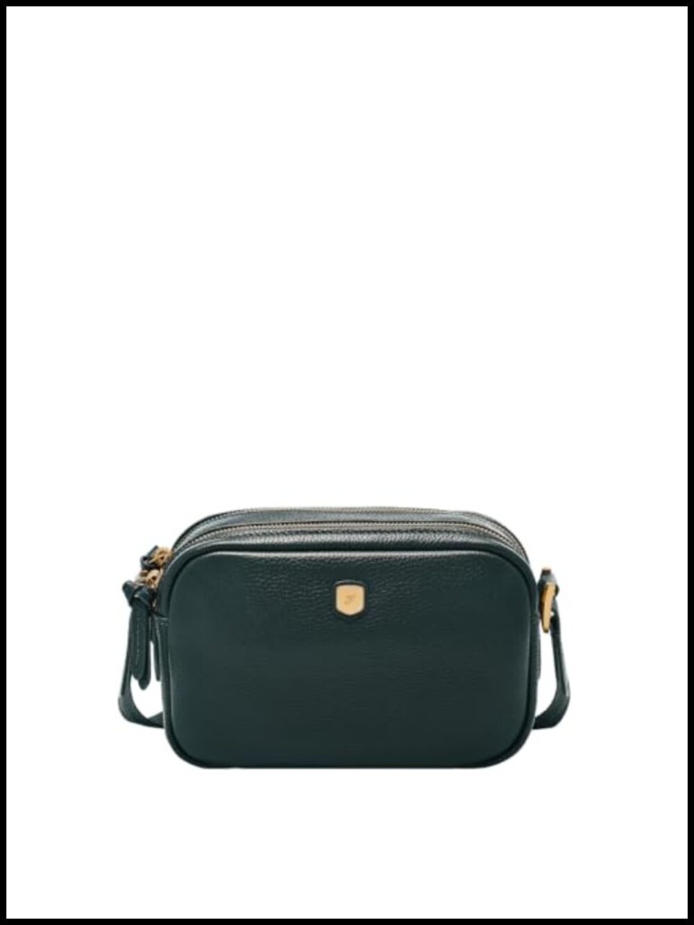 Full Grain Leather Crossbody Bag Adjustable Strap Satchel